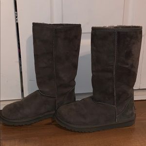 Ugg boots didn’t use much.